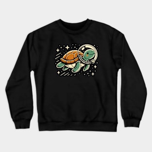 Space Turtle Crewneck Sweatshirt